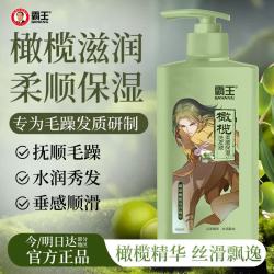 霸王 小药精Q萌系列 橄榄柔顺保湿洗发液 600ml