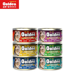 Golden 泰国进口猫罐头 五种口味混合 170g*6罐