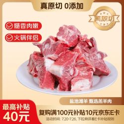 鲜京采 宁夏原切盐池滩羊羊蝎子 3斤
