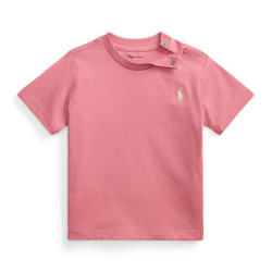 RALPH LAUREN Baby Boy Cotton Jersey Crewneck Tee
