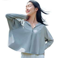 伯希和 防晒衣女户外运动防紫外线凉感
