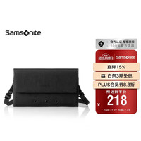 新秀丽 NX5*94003 男士单肩斜挎包 黑色