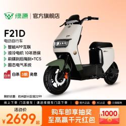 绿源 F21D 智能可上牌 电动自行车
