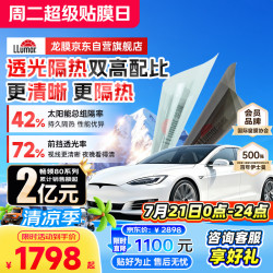龙膜 畅领80+15 汽车贴膜 全车膜 深色