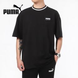 PUMA 845861-01 圆领透气 短袖T恤 S