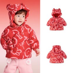 巴拉巴拉 童装儿童羽绒服女童2026新款冬装外套宝宝婴儿衣服保暖萌