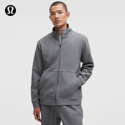 lululemon 丨Textured Spacer 男士纹理运动夹克 LM3GGPS 太阳灰 L