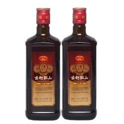 古越龙山 绍兴黄酒封坛三年花雕酒半甜型糯米酒清醇三年相似绍兴特产烧菜 500mL 2瓶