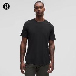 lululemon 丨License to Train™ 男士运动短袖 T 恤 LM3EJUS 黑色 S