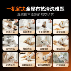 苏泊尔 布艺沙发清洗机窗帘床垫免拆洗蒸汽一体机洗地毯高温多功能