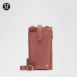 lululemon 丨Phone 手机斜挎包 拒水 LU9CWTS 暮色粉/玫瑰金 O/S