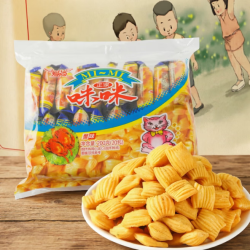 MIMI 蟹味虾片虾条200g 怀旧爱尚正宗咪咪 休闲零食儿童大礼包