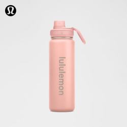 lululemon 丨Back to Life 运动水瓶 710ml LU9AHLS 茶花粉 O/S