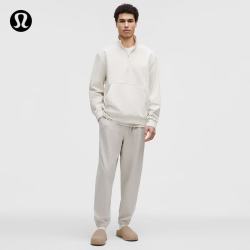 lululemon 丨Heavy Soft Jersey 男士针织束脚裤 *常规款 LM5BNCS 杂色都市沙棕/杂色骨白 XL