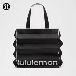 lululemon 丨Fold It Hold It 女士手袋 LW9GB4S 黑/白 O/S