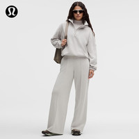 lululemon 丨Brushed Softstreme女士阔腿裤 *常规版型 LW5HLSS 鸽子灰 M