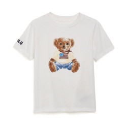 RALPH LAUREN Boy's Polo Ralph Lauren Kids Polo Bear Cotton Jersey Tee (Infant)
