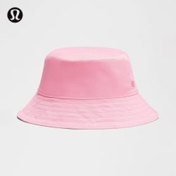 lululemon 丨Reversible 双面可戴棉混纺渔夫帽 LU9DBIS 珍珠粉/棉花糖粉 L