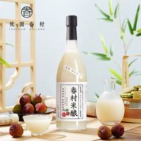 桃园眷村 荔枝米露米酿0.5%vol糯米酒750ml*1瓶 低度微醺
