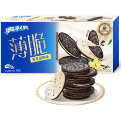 奥利奥 薄脆 香草奥碎味 饼干 190g×1盒