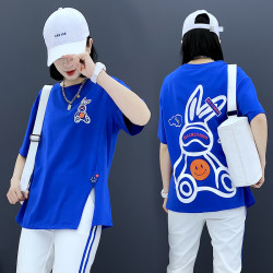 227560夏季短袖上衣百搭宽松休闲