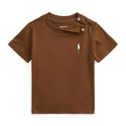 RALPH LAUREN Baby Boys Cotton Jersey Crewneck Tee