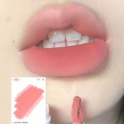 kakashow 温柔粉雾白桃女主角唇釉哑光丝绒防水不掉色学生显白裸色雾面唇泥