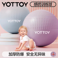 YOTTOY 早教系列 婴儿感统训练瑜伽球 大龙球加厚防爆宝宝平衡球