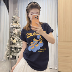 女款十三行东大门新款大码宽松显瘦纯棉夏季短袖T恤HBY