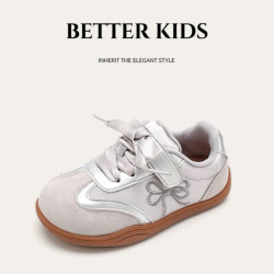 BETTER KIDS/女童运动鞋2026新款儿童春秋单鞋透气德训鞋休闲鞋