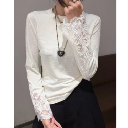 D999-32422026年早春新品修身显瘦打底衫百搭上衣女