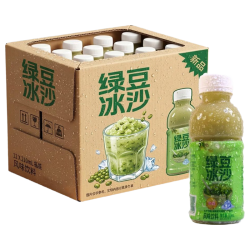 京典光年 绿豆沙解渴风味饮料解暑解腻健康绿豆汤整箱 绿豆冰沙风味饮料210ml*10瓶