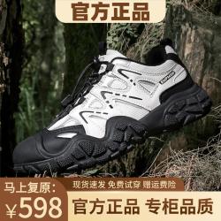 狼狸 品牌断码男女同款登山鞋夏季透气厚底防滑百搭户外休闲徒步运动鞋
