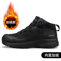 悍途 冬中帮户外运动休闲鞋女加绒保暖徒步登山鞋男230969
