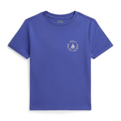 RALPH LAUREN Boys 2-7 Logo Cotton Jersey Shirt