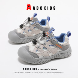 ABCKIDS 儿童童鞋2026秋季新款男童网面运动鞋时尚百搭软底跑步鞋