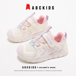 ABCKIDS 儿童童鞋秋季新款女童休闲运动鞋小童网面软底宝宝学步鞋
