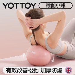 YOTTOY 普拉提小球瑜伽球加厚防爆八爪鱼吸水毛巾盆底肌私密紧致球