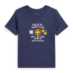 RALPH LAUREN Boys 2-7 Cotton Jersey Graphic T-Shirt