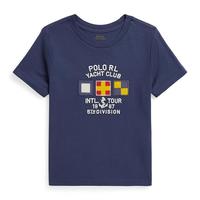 RALPH LAUREN 拉夫劳伦 男童纯棉平纹针织印花T恤