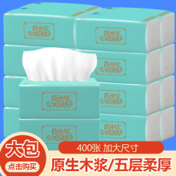QiaoYi 侨一 抽纸 实惠装 5层20包(大号加厚)