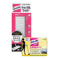 花王 静电除尘拖把+干巾 平板拖布套装