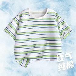 迷你木木屋 儿童纯棉短袖