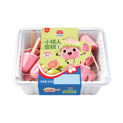 美登高 小矮人冰淇淋 添加HPP芭乐原浆 360g 雪泥