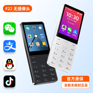 朵唯 F22 无摄像头 钛灰色 4G全网通按键智能手机