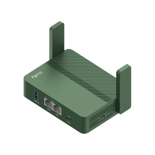 CUDY TR3600 WiFi7双2.5G网口USB3.0便携路由器