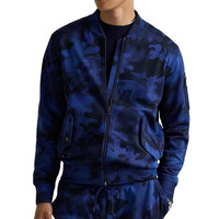 RALPH LAUREN Camo Double-Knit Bomber Jacket