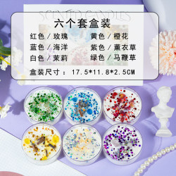 星座晶石干花香薰蜡烛