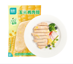 优形 即食沙拉鸡胸肉 常温玉米鸡肉排80g （任选十包）
