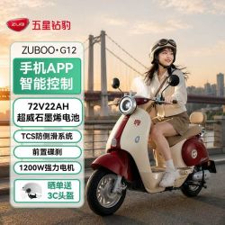 五星钻豹 G12 72V22AH 电动摩托车